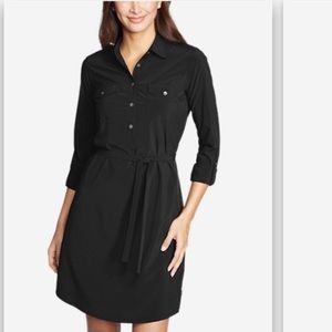 Eddie Bauer Departure Long Sleeve Shirt Dress